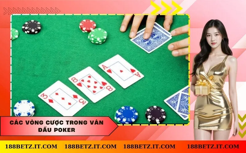 Các vòng cược trong ván đấu Poker