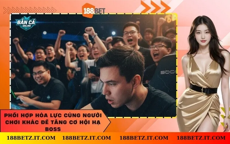 Phối hợp hỏa lực cùng người chơi khác để tăng cơ hội hạ Boss